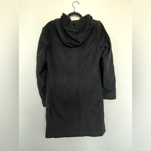 Black wool pea coat - Picture 2 of 3